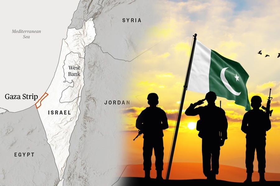 pakistan-army-in-gaza ഗാസയിൽ ഇരുപതിനായിരത്തോളം സൈനികരെ വിന്യസിക്കാൻ പാക്കിസ്ഥാൻ