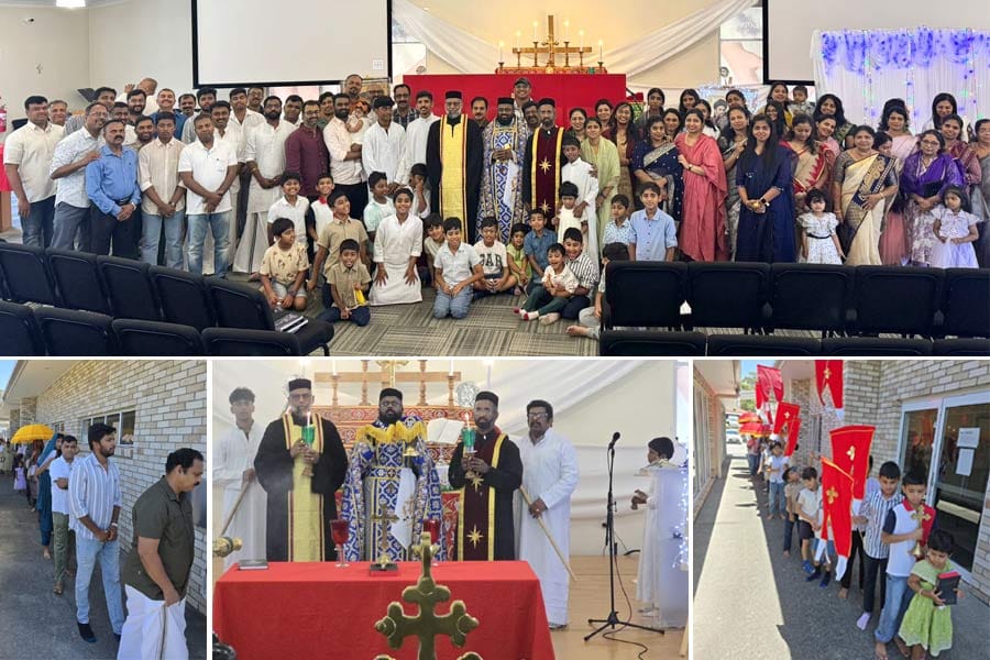 പരുമലതിരുമേനിയുടെ ഓർമ്മ പെരുന്നാൾ :ഗോൾഡ് കോസ്റ്റിൽ കൊടിയിറങ്ങി