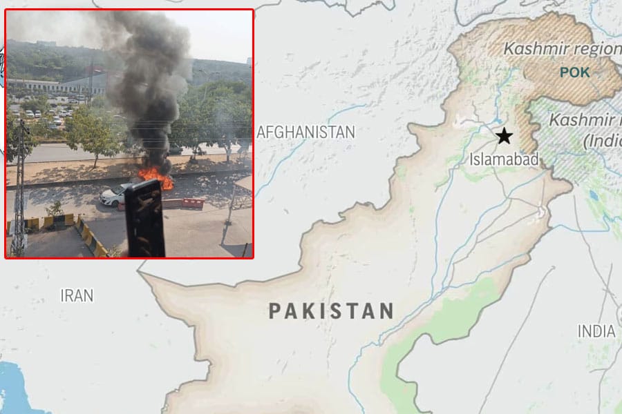 പാക്കിസ്ഥാൻ തലസ്ഥാനത്തു കാറിൽ സ്ഫോടനം; 12 പേർ കൊല്ലപ്പെട്ടു