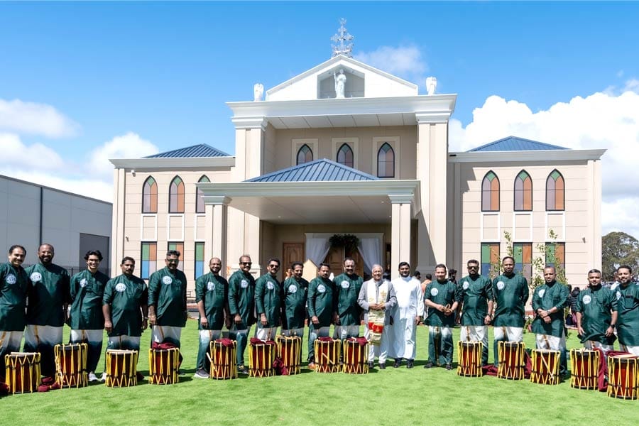 ചെണ്ടയിൽ മേള വിസ്മയം ഒരുക്കി മെൽബൺ സാന്തോം ബീറ്റ്‌സ് അരങ്ങേറി.