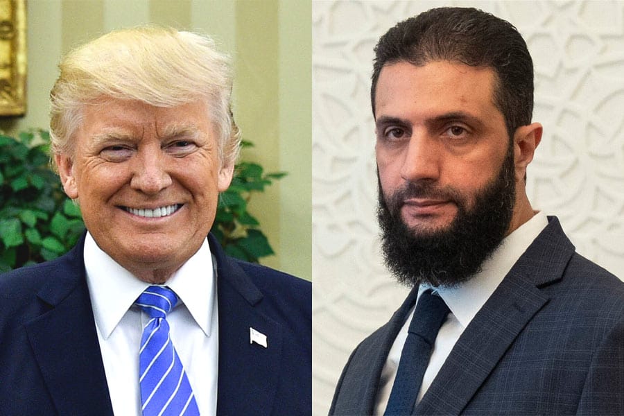 ഭീകരവാദി അതിഥിയായി; ട്രംപുമായുള്ള ചർച്ചയ്‌ക്ക്‌  സിറിയൻ പ്രസിഡന്റ്‌ വൈറ്റ്‌ഹ‍ൗസിൽ