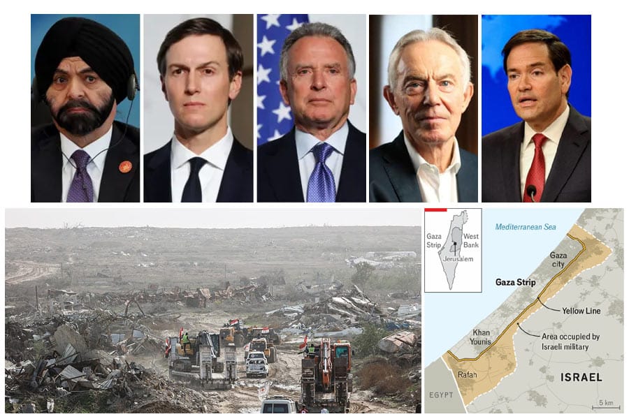 ഗാസ ഭരിക്കാൻ ട്രംപിൻ്റെ സമാധാന സംഘമായ ബോർഡ് ഓഫ് പീസിൽ ഇന്ത്യൻ വംശജനും