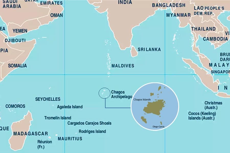 ഇന്ത്യന്‍ മഹാസമുദ്രത്തിലെ ഡീഗോ ഗാര്‍ഷ്യയുള്‍പ്പെടുന്ന ചാഗോസ് ദ്വീപുകള്‍ മൗറീഷ്യസിന് കൈമാറാനുള്ള ബ്രിട്ടന്റെ തീരുമാനം വിഡ്ഢിത്തമെന്ന് ട്രംപ്