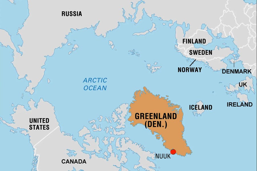 greenland-denmark ഗ്രീൻലാൻ്റ് വിവാദം കത്തുന്നു
