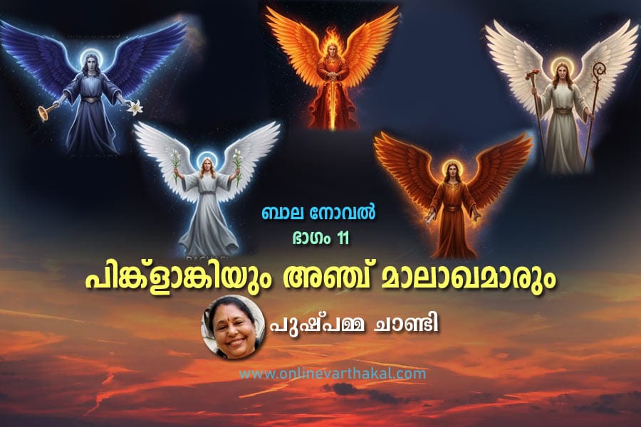 പിങ്ക്ളാങ്കിയും അഞ്ച് മാലാഖമാരും - ബാല നോവൽ - ഭാഗം 11