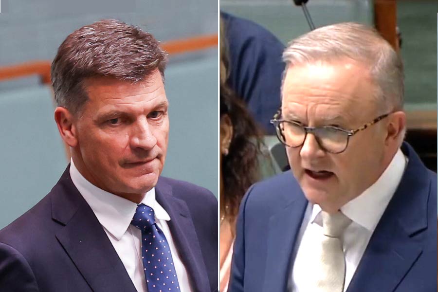 Angus-Taylor-Anthony-albane ഐഎസ് ബന്ധമുള്ളവരെ സഹായിക്കുന്നത് ക്രിമിനൽ കുറ്റമാക്കണമെന്ന് ഓസ്ട്രേലിയൻ പ്രതിപക്ഷം; പരിമിതികളുണ്ടെന്ന് പ്രധാനമന്ത്രി