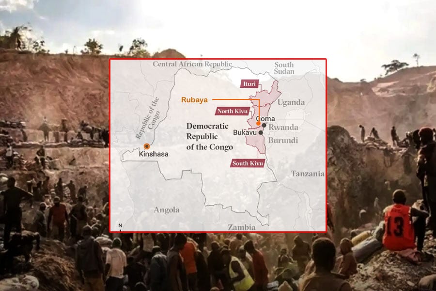 Democratic-republic-of-Cong കോംഗോയിലെ ഖനിയിൽ മണ്ണിടിച്ചിൽ; 200-ലേറെ പേർ കൊല്ലപ്പെട്ടു.