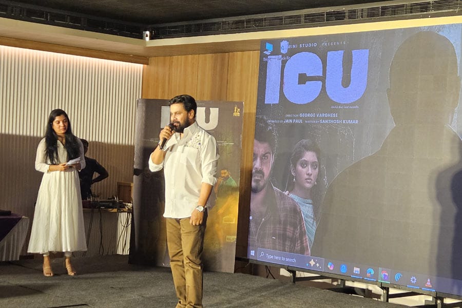 ബിബിൻ ജോർജും ബാബുരാജും ഒന്നിക്കുന്ന സസ്പെൻസ് ക്രൈം ത്രില്ലർ ഐ.സി.യുവിന്റെ ട്രെയിലർ റിലീസ് ആയി..