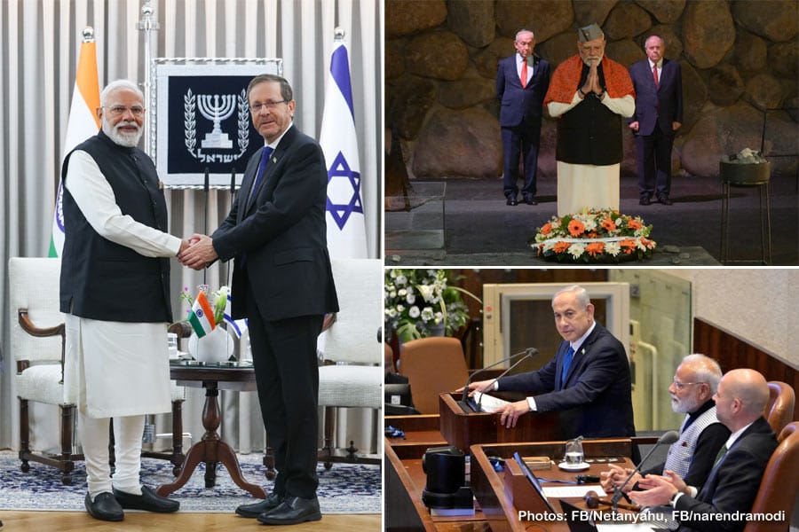 modi-visit-to-israel ഇസ്രയേലിൽ ഇന്ത്യയുടെ യുപിഐ ഉപയോഗിക്കുന്നതടക്കം 27 സുപ്രധാന കരാറുകൾ; രണ്ട് ദിവസത്തെ സന്ദർശനം പൂർത്തിയാക്കി മോദി മടങ്ങി