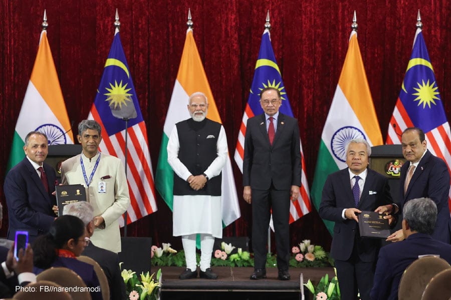ഇന്ത്യ-മലേഷ്യ സഹകരണം ശക്തമാകും; നിർണായക കരാറുകളിൽ ഒപ്പുവച്ചു, ആസിയാൻ കരാറിൽ പുനഃപരിശോധന വേഗത്തിലാക്കും.