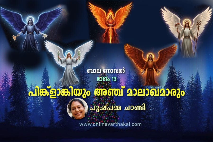 പിങ്ക്ളാങ്കിയും അഞ്ച് മാലാഖമാരും - ബാല നോവൽ - ഭാഗം 13