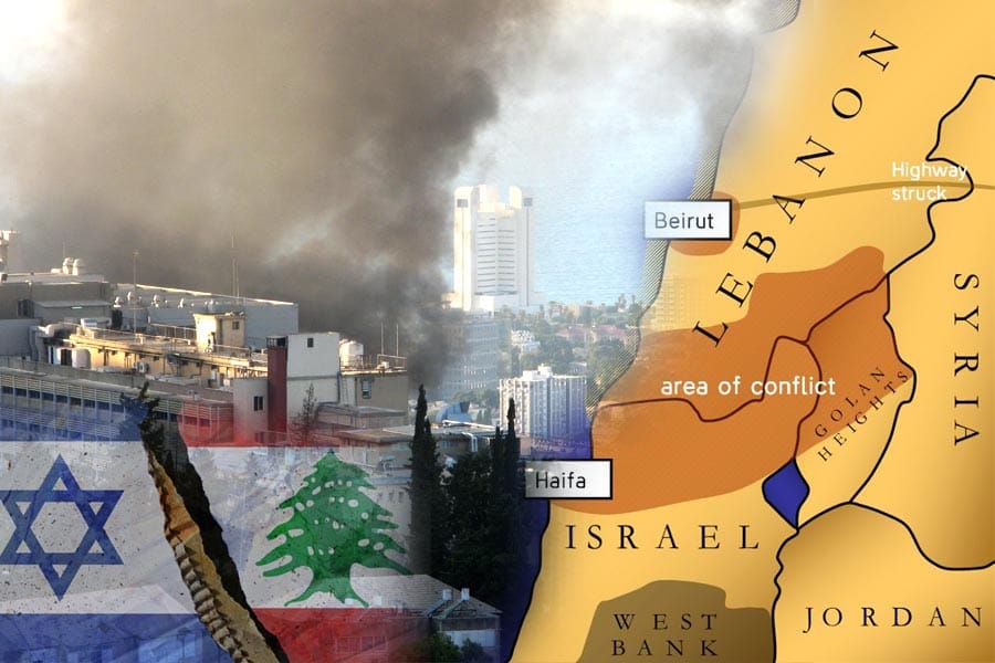 israel-lebanon-conflict ഇസ്രയേലും ലബനനും