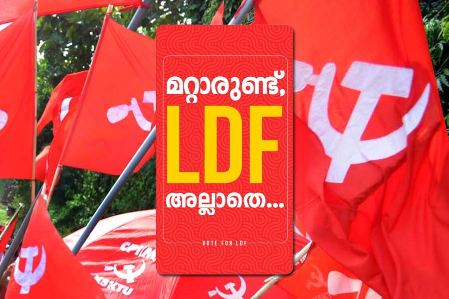 'മറ്റാരുണ്ട് എൽഡിഎഫ് അല്ലാതെ' ഭരണം 3.0 ലക്ഷ്യം വെച്ച് നിര്‍ണായക തെരഞ്ഞെടുപ്പ് വാചകവുമായി എൽഡിഎഫ്