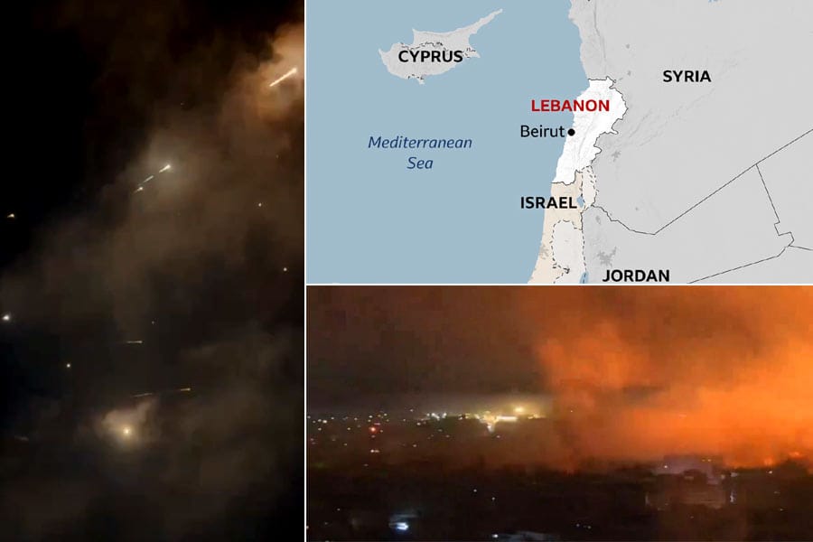 lebanon-hezhollah-attack-on വടക്കൻ ഇസ്രായേലിലേക്ക് ഹിസ്ബുള്ള 100-ലധികം റോക്കറ്റുകൾ വിക്ഷേപിച്ചു; അഞ്ച് പേർക്ക് പരിക്ക്.