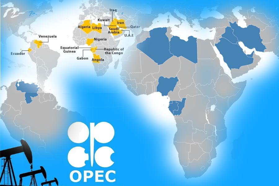 opec-countries എണ്ണക്കയറ്റുമതി രാജ്യങ്ങളുടെ കൂട്ടായ്മയായ ഒപെകിൽ (OPEC) നിന്ന് യുഎഇ പിന്മാറി
