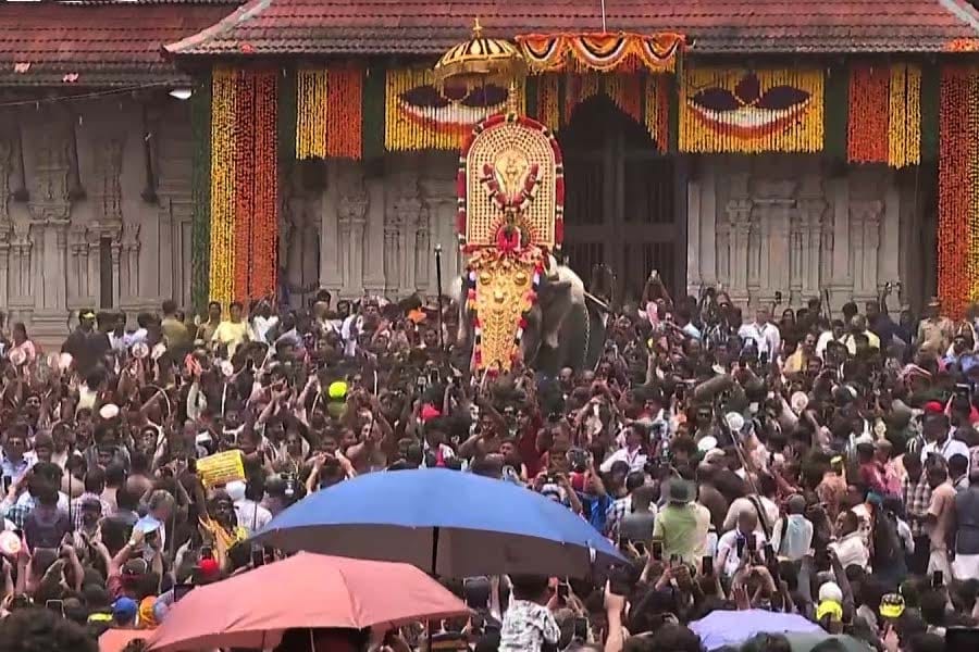 thrissur-pooram തെക്കേ ഗോപുരനട തുറന്നു, പൂരച്ചടങ്ങുകൾക്ക് തുടക്കമായി; തൃശൂർ ഇനി പൂരാവേശത്തിലേക്ക്.