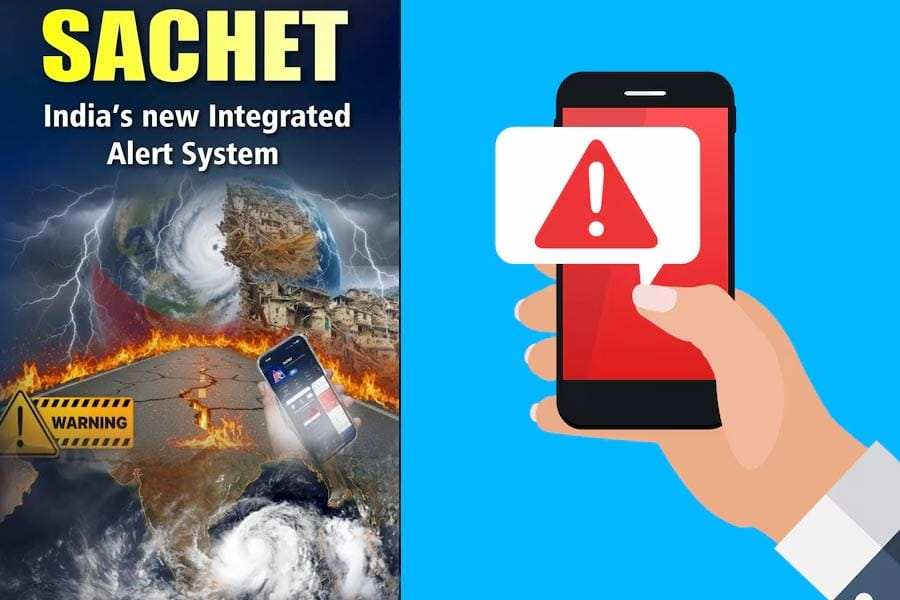 sachet-indias-new-integrate മൊബൈലുകളിൽ ഒരേ സമയം അലർട്ട്, പരിഭ്രാന്തരാകേണ്ട; ഇന്ത്യയിൽ 'സചേത്' അടിയന്തര മുന്നറിയിപ്പ് സംവിധാനം നിലവിൽ വന്നു.