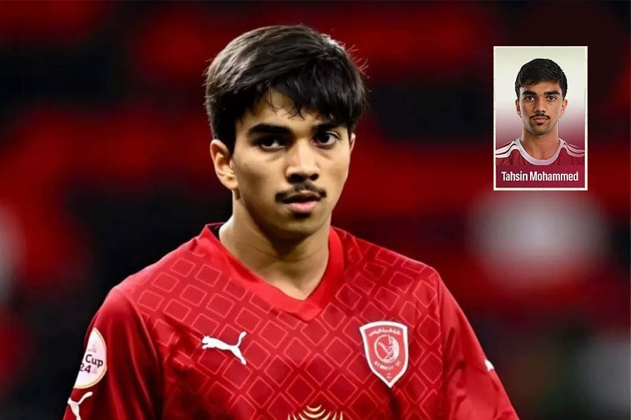 tahsin-mohammed-qatar-footb ഫിഫ ലോകകപ്പിനുള്ള ഖത്തർ ദേശീയ ഫുട്ബോൾ ടീമിൽ മലയാളി താരം തഹ്സിന് മുഹമ്മദ്.