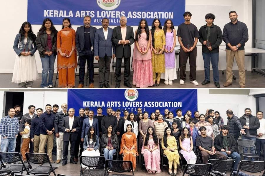 kala-australia കല ഓസ്ട്രേലിയയുടെ ഹയർ സെക്കൻഡറി അവാർഡുകൾ സമ്മാനിച്ചു.