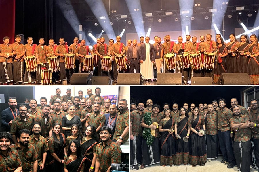 santhom-drums-melbourne ചെണ്ടയിൽ സംഗീത വിസ്മയം തീർത്തു സാന്തോം ഡ്രംസ് ആസ്വാദക മനസ്സുകൾ കീഴടക്കി