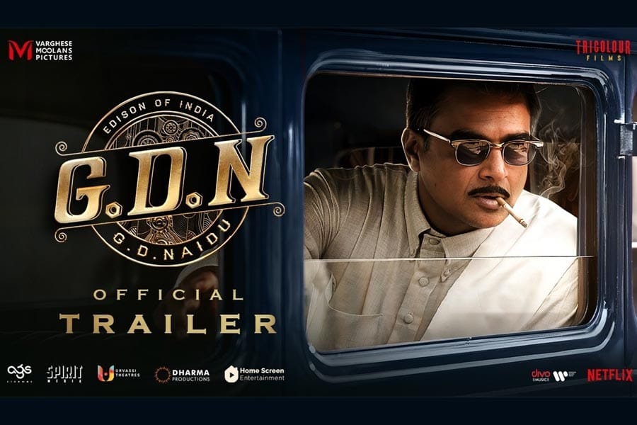 ആർ മാധവന്റെ "ജി.ഡി.എൻ"ന്റെ ട്രെയിലർ പുറത്തിറങ്ങി: 'എഡിസൺ ഓഫ് ഇന്ത്യ'യുടെ പറയപ്പെടാത്ത കഥ.