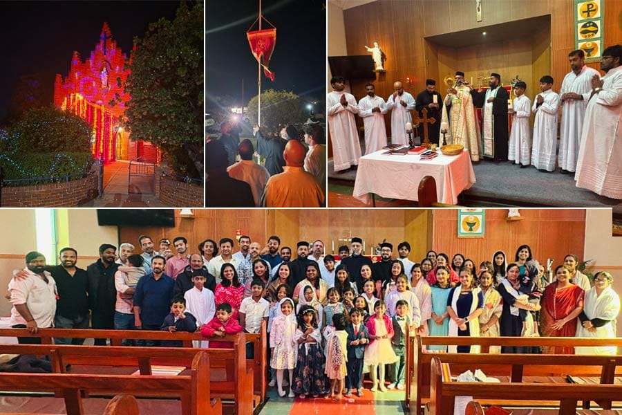 ഓസ്‌ട്രേലിയയിലെ ടാംവർത്തിൽ മാർത്തോമാ ശ്ലീഹായുടെ ഓർമ്മപ്പെരുന്നാൾ ഭക്തിനിർഭരമായി ആഘോഷിച്ചു