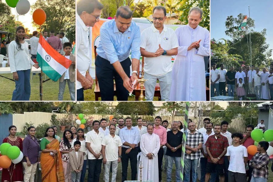 ഡാർവിനിൽ ഐഒസി കേരള ചാപ്റ്റർ സ്വാതന്ത്ര്യം ദിനം വിപുലമായി ആഘോഷിച്ചു