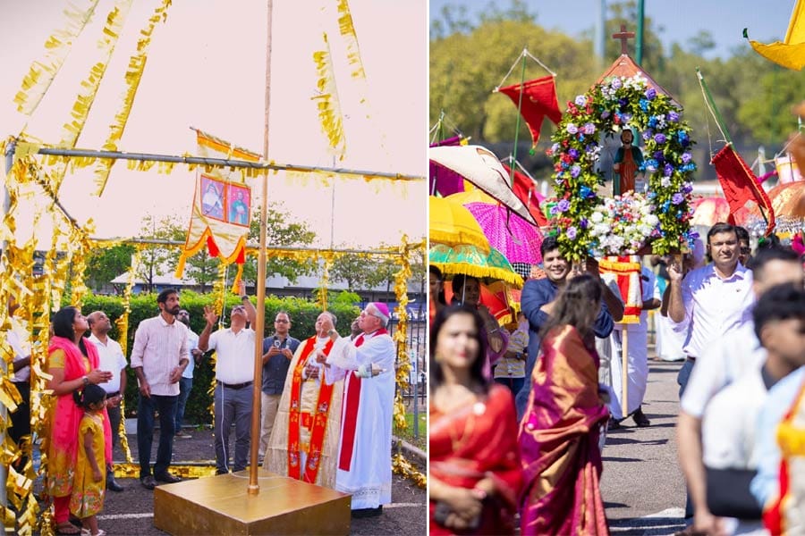 ഡാർവിൻ സെന്റ് അൽഫോൻസാ സിറോ മലബാർ പള്ളിയിൽ തിരുനാൾ ആഘോഷിച്ചു.
