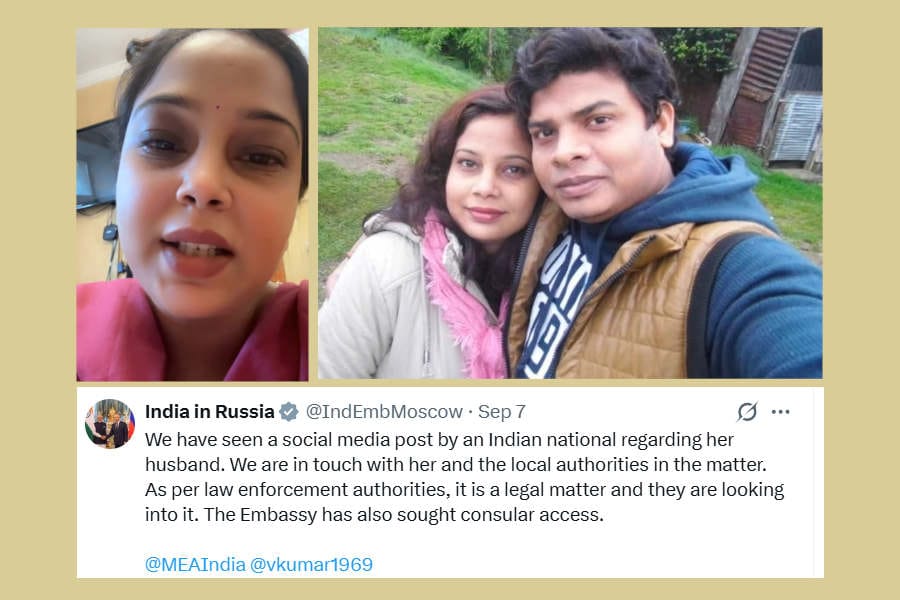 റഷ്യൻ സൈന്യത്തിൽ ചേരാൻ ഇന്ത്യൻ പൗരന് സമ്മർദമെന്ന് ഭാര്യ; ഇടപെട്ട് ഇന്ത്യൻ എംബസി