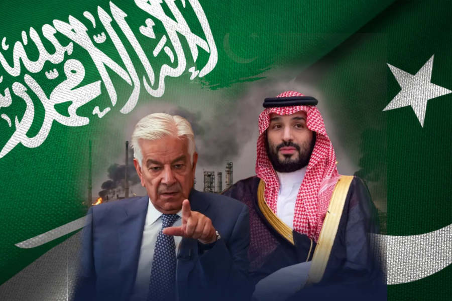 pakistan saudi സൗദിക്ക് നേരെയുള്ള ആക്രമണം ഹൂതികൾ തുടർന്നാൽ പാക്കിസ്ഥാൻ ഇടപെടുമെന്ന് പാക് പ്രതിരോധ മന്ത്രി