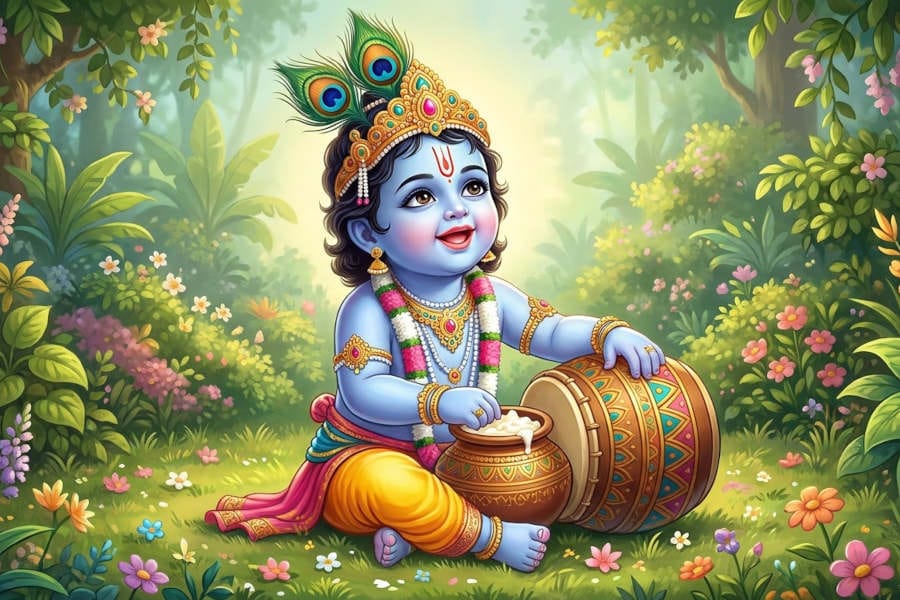 srikrishna janati janmastami ശ്രീകൃഷ്ണ ജയന്തിക്ക് ഒരുക്കങ്ങളായി.