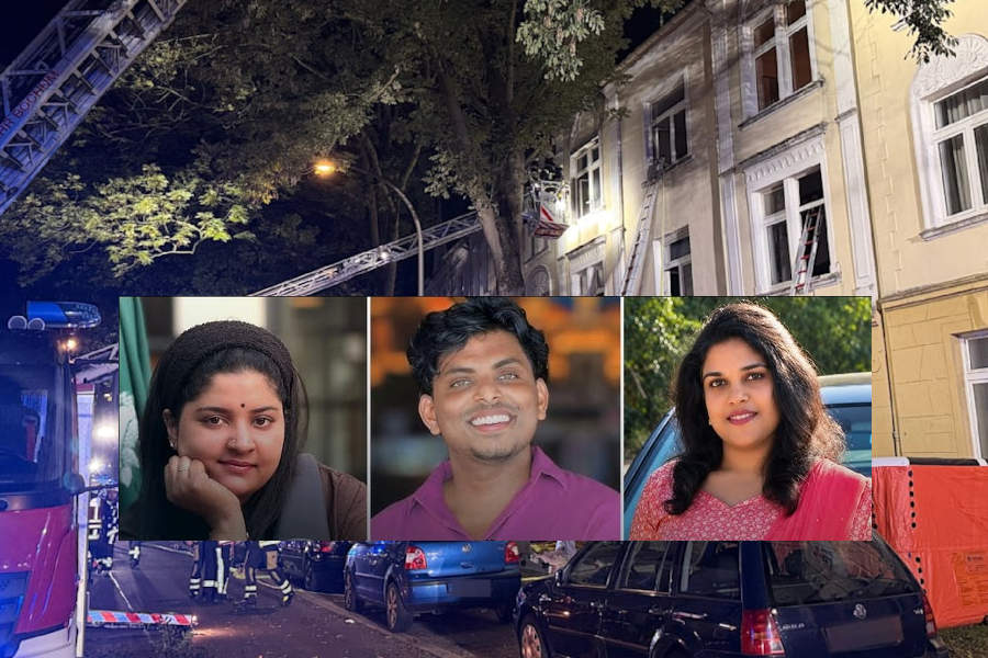 ഫ്ളാറ്റിൽ തീപിടിത്തം: ജർമനിയിൽ മൂന്ന് മലയാളികൾക്ക് ദാരുണാന്ത്യം.