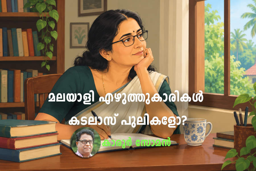 മലയാളി എഴുത്തുകാരികൾ കടലാസ് പുലികളോ?